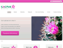 Tablet Screenshot of cactusmarketing.nl